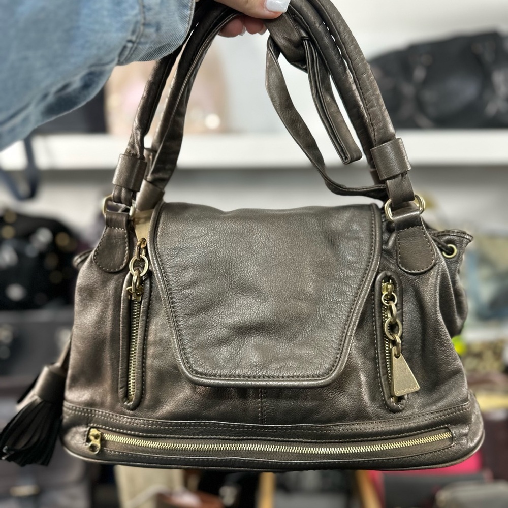 See by Chloe Metallic Tote
